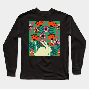 Little bunny in spring Long Sleeve T-Shirt